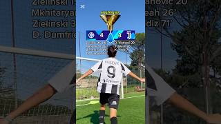 Highlights INT 44 JUV 🤩⬆️ calcio football soccer goals highlights seriea [upl. by Salomone252]