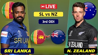 New Zealand vs Sri Lanka Live  3rd ODI  NZ vs SL Live  Scores amp Commentary cricketlive [upl. by Bamby]