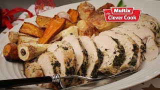 Turkey breast marinated with herbs and wine [upl. by Dlorad870]