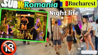 Experience Bucharest Nightlife Old Town Walking Tour  Summer 2024 [upl. by Eldwun389]