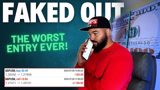 Getting Faked Out Trading Forex 🤦🏻‍♂️  Live Forex Trading Ep 4 [upl. by Lucey]