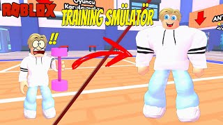 YENİ KASLARIM BÜYÜK DEĞİŞİM  ROBLOX TRAINING SİMÜLATÖR HADIBEYOUTUBE [upl. by Mozelle]