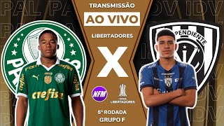 PALMEIRAS 2x1 DEL VALLE  LIBERTADORES  5ª RODADA  GRUPO F  AO VIVO COM IMAGENS DO ESTÚDIO [upl. by Irmo]