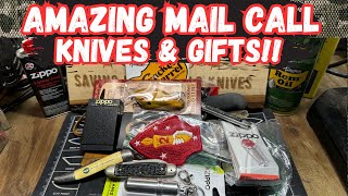 Amazing Mail Call Knives and Gifts From Florida Kentucky and Ohio [upl. by Hayimas]