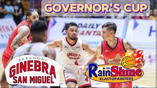 GINEBRA VS RAIN OR SHINE LIVE SCORE  PBA GOVERNORS CUP 2024 [upl. by Ellehcem]