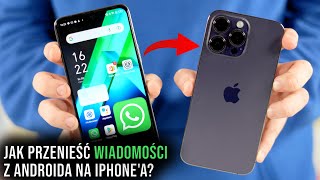 Jak Przenieść Wiadomości z WhatsApp z Androida na iPhonea i na odwrót 🟢 [upl. by Mattias]