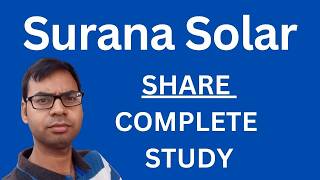 Surana Solar Share  Complete Study  Surana Solar Share Latest News  Surana Solar Share Analysis [upl. by Aikar401]