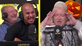 Clinton Baptiste Has Gabby amp Alan Brazil IN STITCHES With These Halloween Football Jokes 🤣🎃 [upl. by Novyat809]