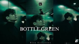 BOTTLE GREEN  LIGHTROOM MOBILE PRESET FREE DOWNLOAD [upl. by Katleen696]