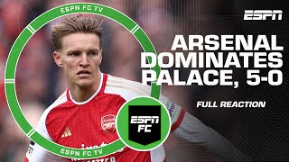 Arsenal vs Crystal Palace FULL REACTION Exactly what Arteta’s side needed – Burley  ESPN FC [upl. by Socher396]