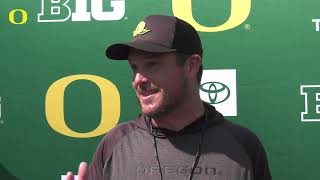 Dan Lanning  Fall Camp  Day 3 [upl. by Esbensen]