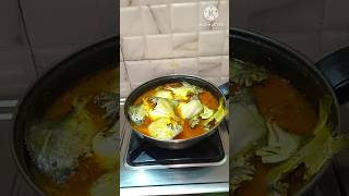 Pomfret fish curry recipe pomfret fishrecipeyoutubeshort [upl. by Allis]