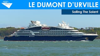 Le Dumont dUrville sailing the Solent 07052023 [upl. by Combs580]