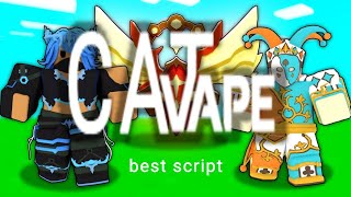 DESTROYING Roblox Bedwars with Cat Vape  Roblox Bedwars Exploiting [upl. by Noemad]