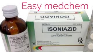 Isoniazid mechanism of action pharmacokinetics clinical uses adverse effects [upl. by Ggerk]