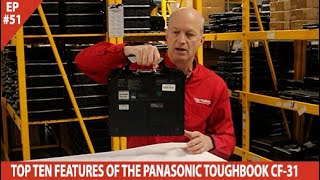 EP 51 Top Ten Features On The Panasonic Toughbook CF31 [upl. by Kcirderfla]