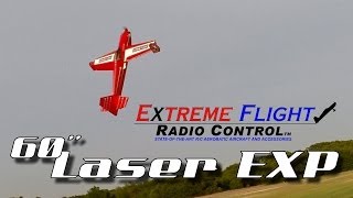 Extreme Flight 60quot Laser EXP  Demon Cortex  Motrolfly DM4315 [upl. by Yvad]