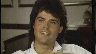 Donny Osmond  Fame Fortune and Romance 1986 [upl. by Florrie]