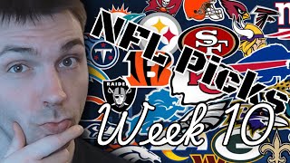 NFL Week 10 PICKS and PREDICTIONS Full GamebyGame BREAKDOWN [upl. by Marcie]