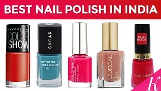 9 Best Nail Polish Brands in India with Price [upl. by Analahs]