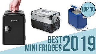 10 Best Portable and Mini Fridge Freezer for Home Office Car  10 Compact Mini Refrigerator 2019 [upl. by Marsden]