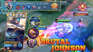 JOHNSON BEST BUILD 2024 🔥 Must Try  MLBB [upl. by Houghton186]