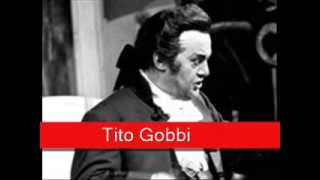 Tito Gobbi Mozart  Le Nozze di Figaro Hai già vinta la causa Vedro mentrio sospiro [upl. by Eilesor]