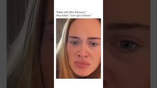 Best memes on the internet part 126 🤣 Adele shorts celebrity funny fyp memes viral [upl. by Akciret310]