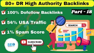 80 DR High Authority Backlinks Site  USA Traffic instantapprovallinks  Dofollow Backlinks [upl. by Lorimer]