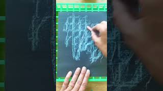 Texture Rubbings Art Technique 😮 for Beginners artideas arttips satisfying artideasforkids [upl. by Anoel]