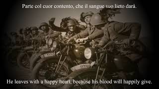 quotIl Reggimento di Papàquot  Italian Bersaglieri March English Subtitles [upl. by Lindholm653]