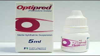 أوبتيبرد قطرة لعلاج حساسية والتهابات العين Optipred Drops [upl. by Easter]