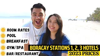 ENG SUB WHERE TO STAY IN BORACAY 2023  Stations 1 2 3 [upl. by Anoblav]