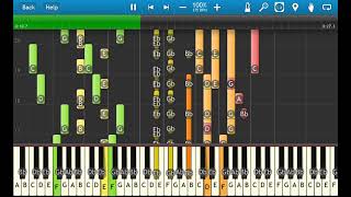 F major Hard SynthStrings Durom Krismas Jingle bell Rag [upl. by Etnuhs]