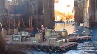 Waterworld Stunt Show in Universal Studios [upl. by Ateuqahs]