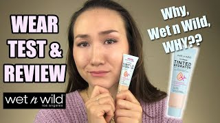 Wet n Wild Bare Focus Tinted Hydrator  Wear Test amp Review Tinted Moisturizer [upl. by Ayvid]