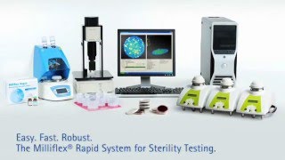 Milliflex® Rapid System for Sterility Testing  Pharma [upl. by Vaughan]