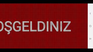 Hoşgeldiniz yazısı [upl. by Amaras]