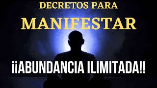 💜DECRETOS PARA MANIFESTAR USANDO LA LEY DE LA ATRACCIÓN💜 Música 528Hz con Afirmaciones positivas💜 [upl. by Avik801]