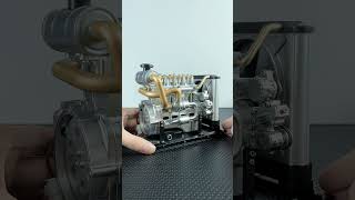 Tiny Diesel Engine Model Worlds Cutest 4 Cylinder Motor 🔥 automobile viralreels videonikola [upl. by Torrance]