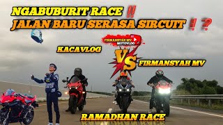 DIJALUR CEPAT PERTARUNGAN SEPEDAH MOTOR GSX VS CBR ‼️ [upl. by Kyte]