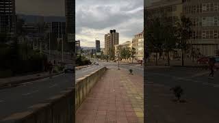 One of the streets in Addis Ababa Ethiopia in the afternoon 2022 [upl. by Edla918]