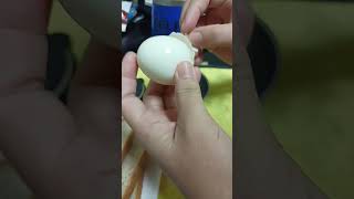 PERFECT 👌 CRACK amp PEEL EGG asmrsounds shortvideo [upl. by Kissiah865]