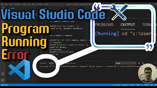 How to Run program In VS Code Terminal  VS Code Terminal not working CC [upl. by Ellives158]