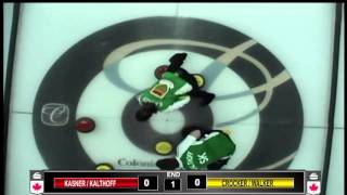 KasnerKalthoff vs CrockerWalker  2016 Canadian Mixed Doubles [upl. by Altman]