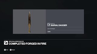 Hitman 3 Forged in fire challenge guide Ambrose Island Walkthrough Burial Dagger unlock [upl. by Knoll]