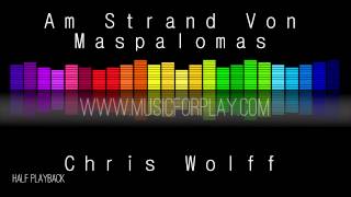 Am Strand Von Maspalomas  Chris Wolff  Halfplayback  Instrumental [upl. by Hnid]