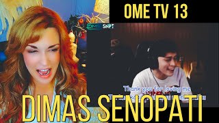 Reaction  Dimas Senopati  OME TV 13  Amazing Serenade [upl. by Helaine]