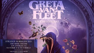 Greta Van Fleet  Live From Los Angeles  Strange Horizons 2021 Vinyl Rip [upl. by Nnarefinnej]