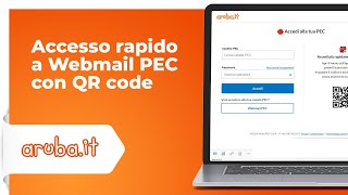 Accesso rapido a Webmail PEC con QR code [upl. by Beka]